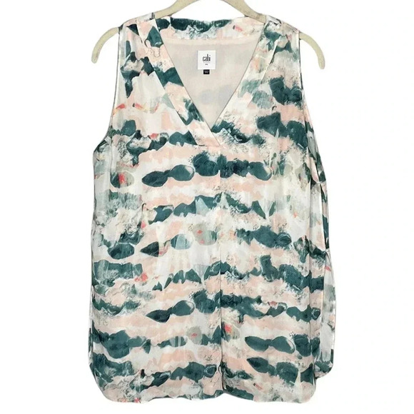 cabi women’s gelato sleeveless blouse size small style 5035 - Picture 2 of 6